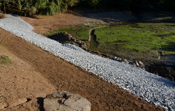 Landscape Swales Installation in Lansing