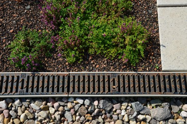 Yard Drain Installation in Lansing