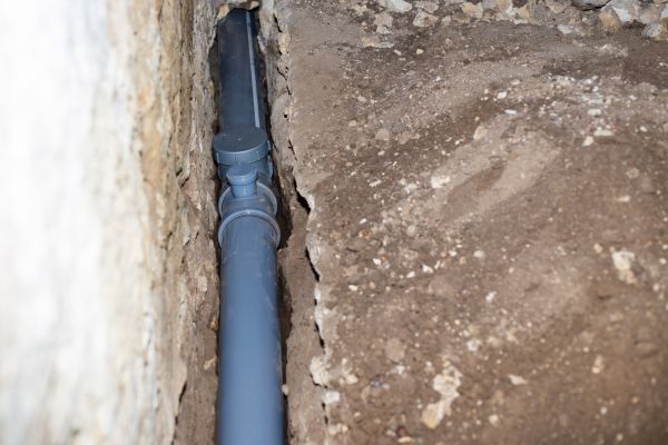 Drain Line Installation in Lansing